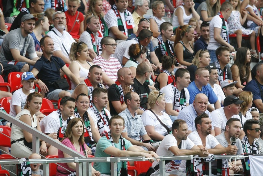 Mecz GKS Tychy - FC Koeln na otwarcie stadionu w Tychach