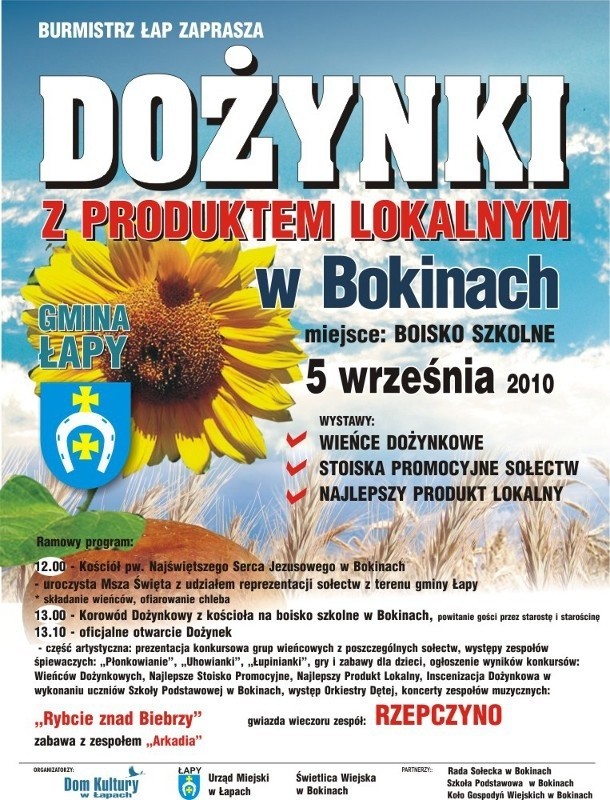 odbędą się w Bokinach