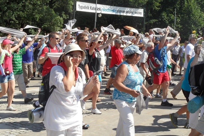 Pielgrzymka Rybnicka 2013 na Jasnej Górze