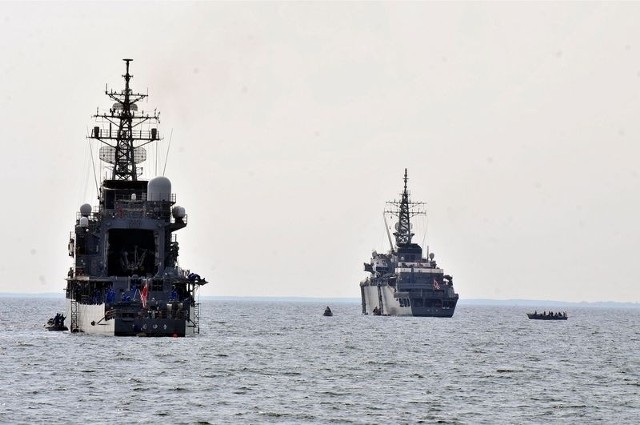 Gdynia: Wspólne ćwiczenia polskiej i japońskiej Marynarki Wojennej