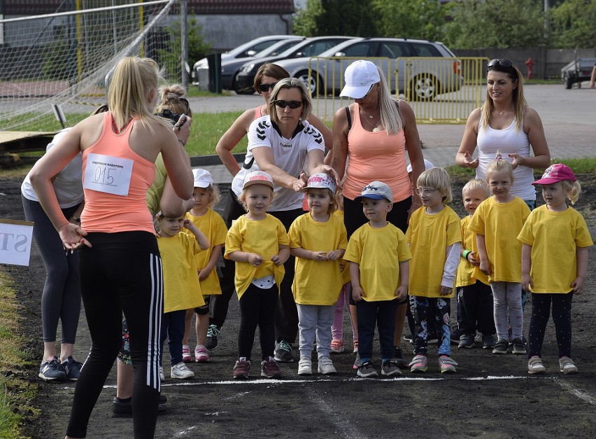 Maraton miasteckich przedszkolaków