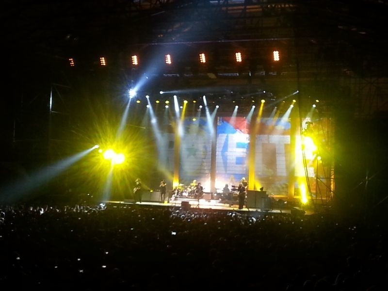 Roxette podczas koncertu w Warszawie