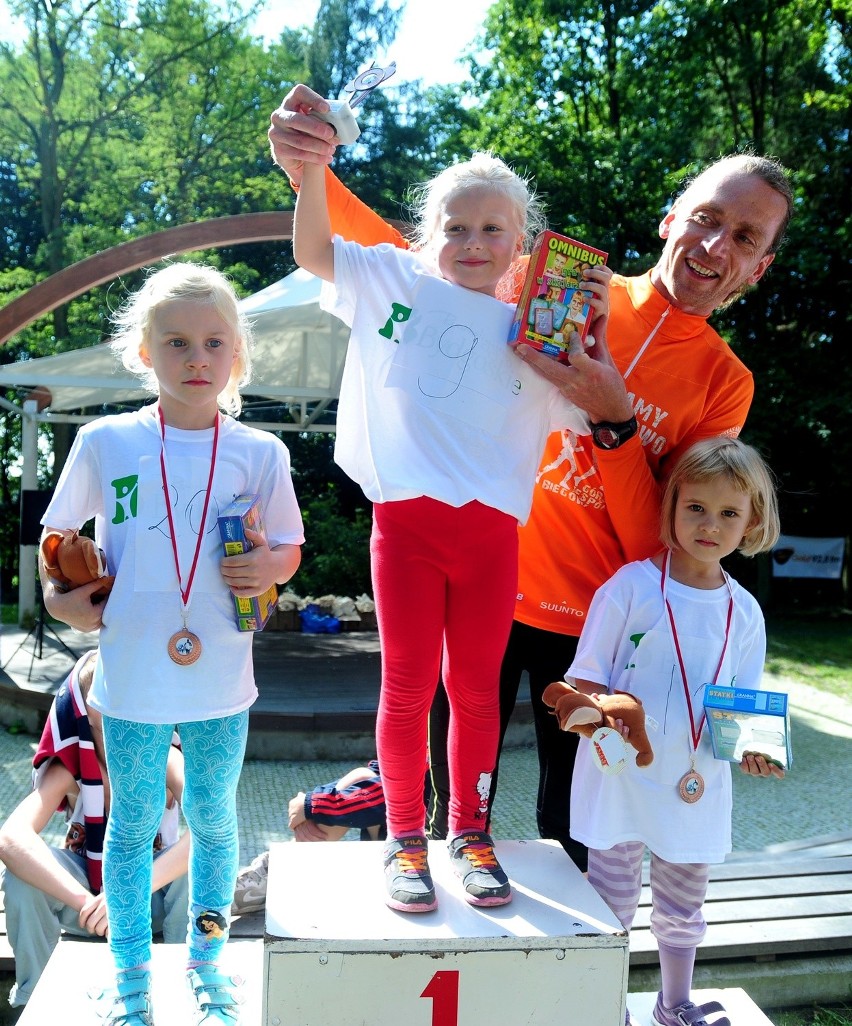 Bieg w Parku Na Bydgoskim Przedmieściu w Toruniu