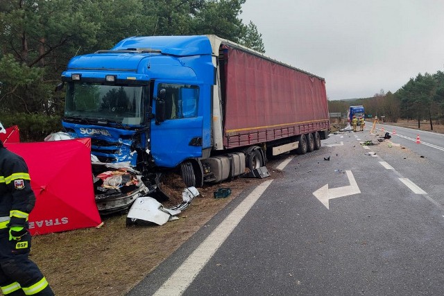 Trasa krajowa nr 10 miedzy Bydgoszczą a Toruniem nie bez przyczyny nazywana jest drogą śmierci - w ostatnim wypadku na wysokości Przyłubia (na zdjęciu) zginął 59-letni kierowca auta osobowego