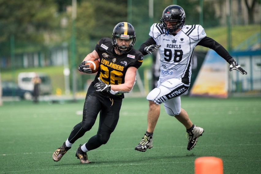 Futbol Amerykański. W sobotę Lowlanders Białystok zmierzy się z Silesia Rebels Katowice