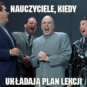 Zmagania dwóch frakcji - uczniów i nauczycieli są źródłem...