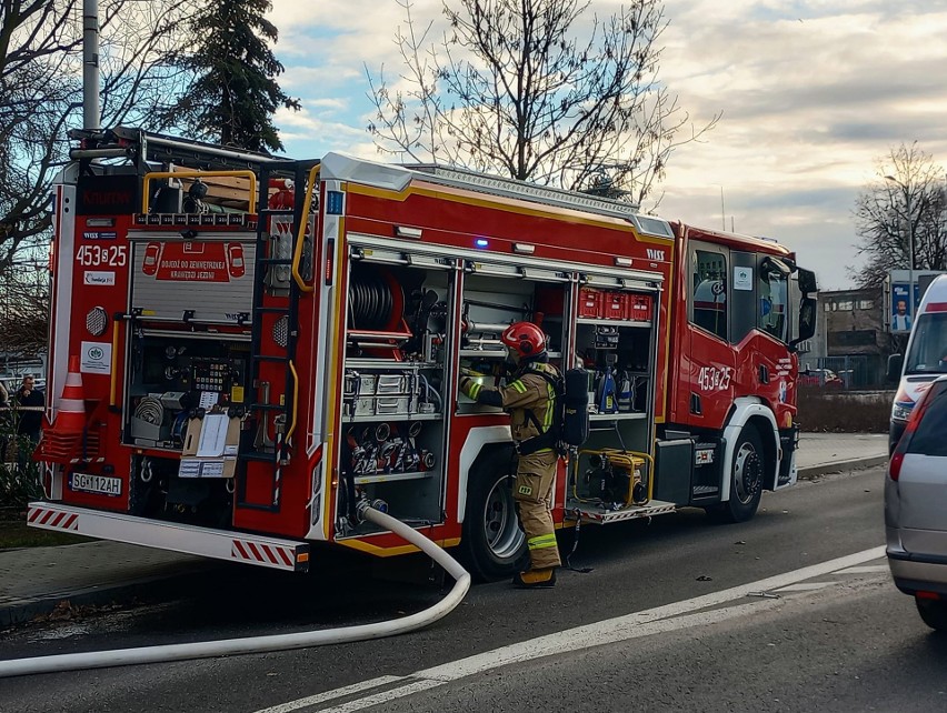 W środę 28 grudnia strażacy gasili pożar motocykla w...