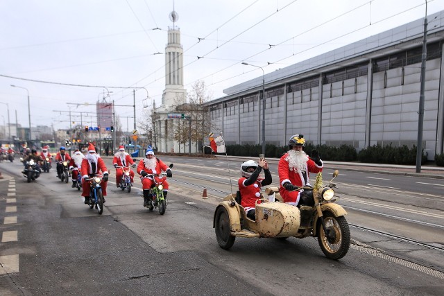 Mikołaje na motocyklach zbierali pieniądze dla chorej Sandry z Poznania. Zobaczcie zdjęcia z ich akcji w Poznaniu --->