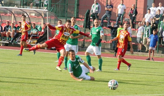 W 5. kolejce piłkarze Chojniczanki zmierzyli się na wyjeździe z GKS Katowice