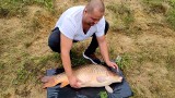 Wędkarze Stowarzyszenia Wędkarskiego "Okoń" Trześń zarybili zbiorniki. To ponad tona ryb, w tym jeden karp gigant! (ZDJĘCIA)