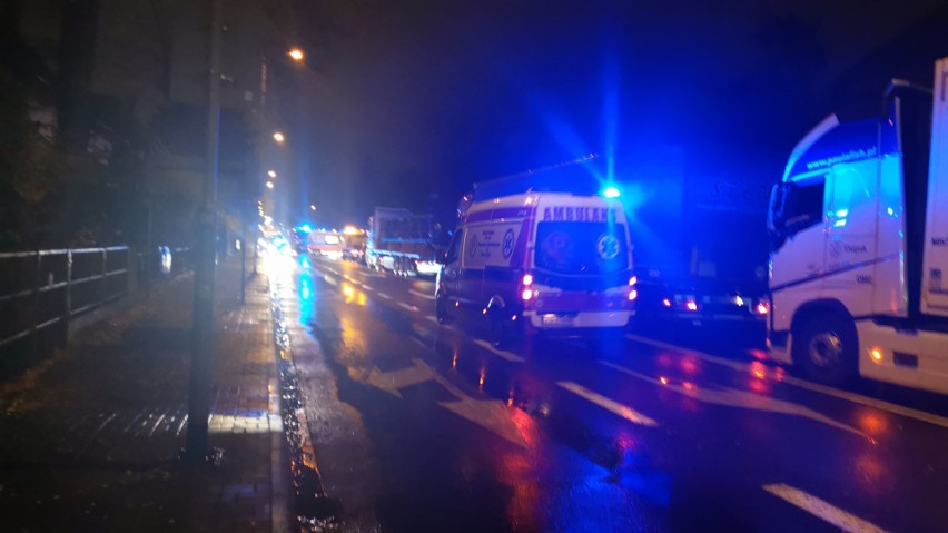 Wypadek w Koszalinie na ul. Orląt Lwowskich