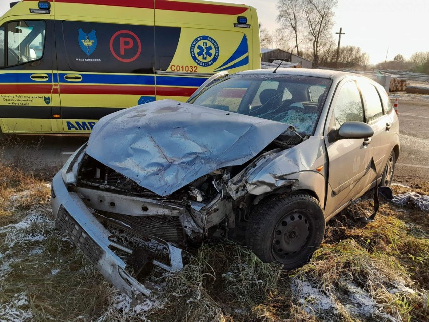Do wypadku w Wudzynie na DK56 doszło 18 grudnia po godzinie...