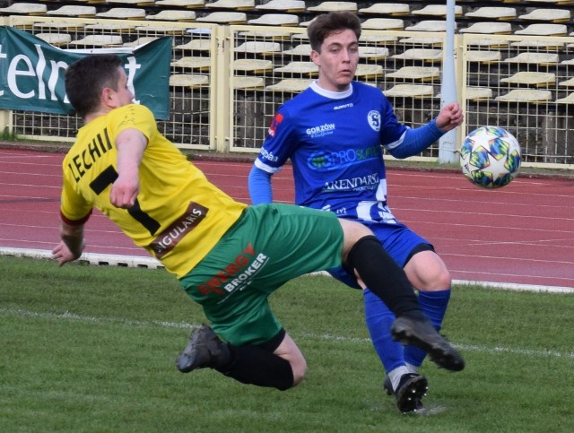 14 kwietnia 2021. Lechia II Zielona Góra - Stilon Prosupprot Gorzów 1:4 (0:1)