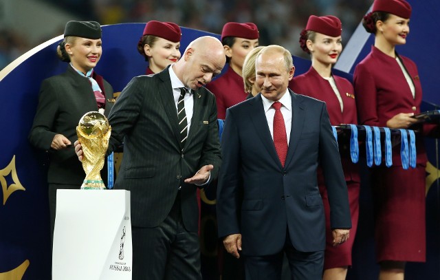 Infantino i Putin