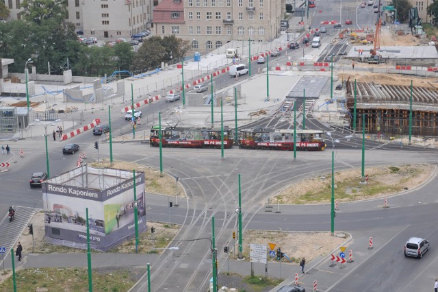 Tramwaje znów na Kaponierze