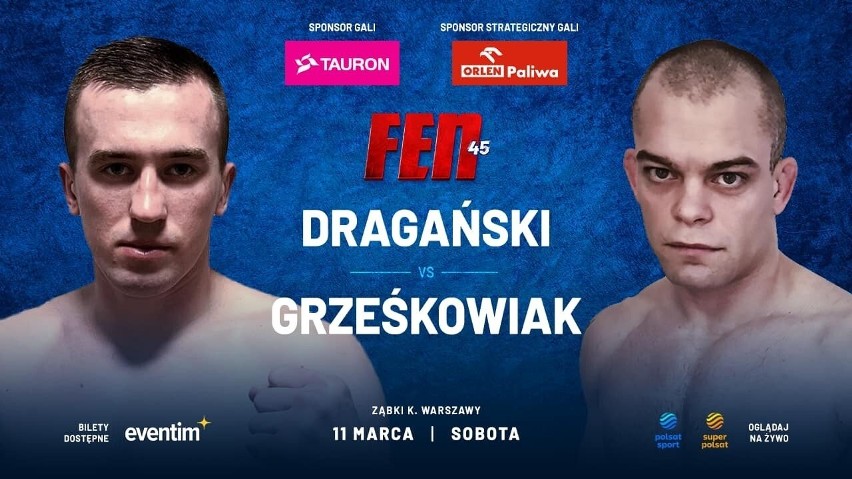 FEN 45 NA ŻYWO. Cezary Oleksiejczuk po raz trzeci broni tytułu! Gdzie oglądać walkę Cezary Oleksiejczuk vs Mansur Abdurzakov?