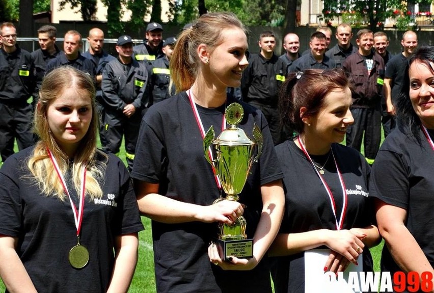 Wielkie zawody pożarnicze pod Wrocławiem. Kobiety i mężczyźni w strażackich konkurencjach (ZDJĘCIA)