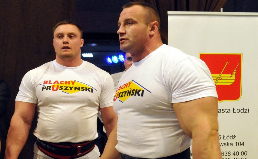 Krzysztof Radzikowski i Mariusz Pudzianowski