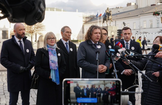 W spotkaniu w Pałacu Prezydenckim uczestniczyła Iwona Waszkiewicz (druga z lewej), zastępca prezydenta Bydgoszczy i zarazem przewodnicząca Komisji Unii Metropolii Polskich ds. Edukacji.