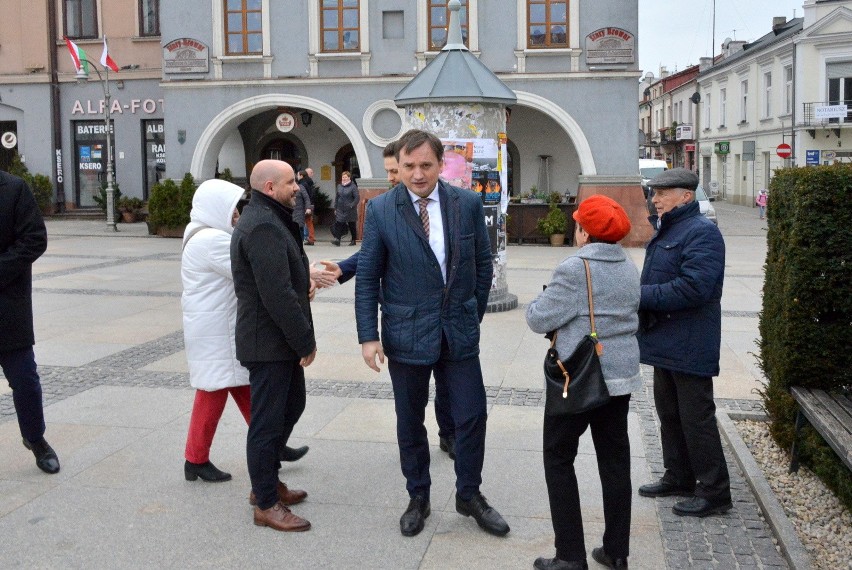 Minister Zbigniew Ziobro zarekomendował w Kielcach swojego zastępcę Patryka Jakiego do Europarlamentu