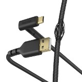 Kabel do ładowania i transferu danych USB-A -> microUSB HAMA Prime Line Stand - nasz test [film] - Laboratorium, odc. 53