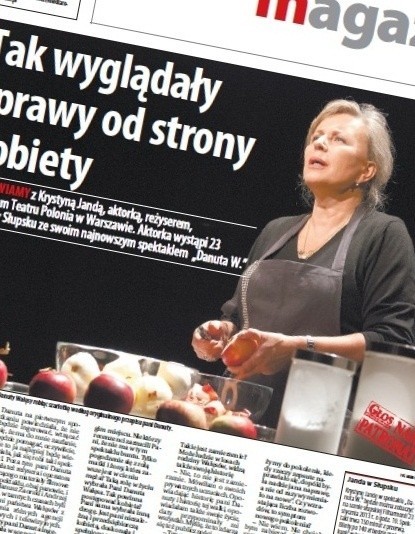 W piątek w "Głosie": Janda w roli Danuty Wałęsowej, zakopał matkę i inne historie.