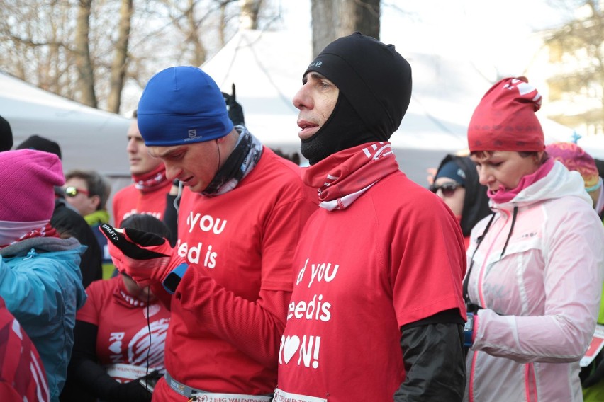 II Bieg Walentynkowy w Krakowie. "All You Need Is... RUN”  [ZDJĘCIA UCZESTNIKÓW]