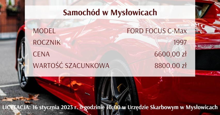 Tanie samochody od śląskiej skarbówki. To licytacje w styczniu 2023. Za taką cenę możesz kupić auto wystawione na sprzedaż przez fiskusa