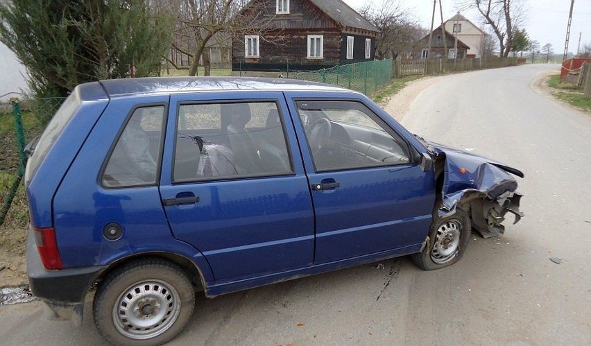 Kierowca rozbitego uno zapłacił mandat w wysokości 300 zł