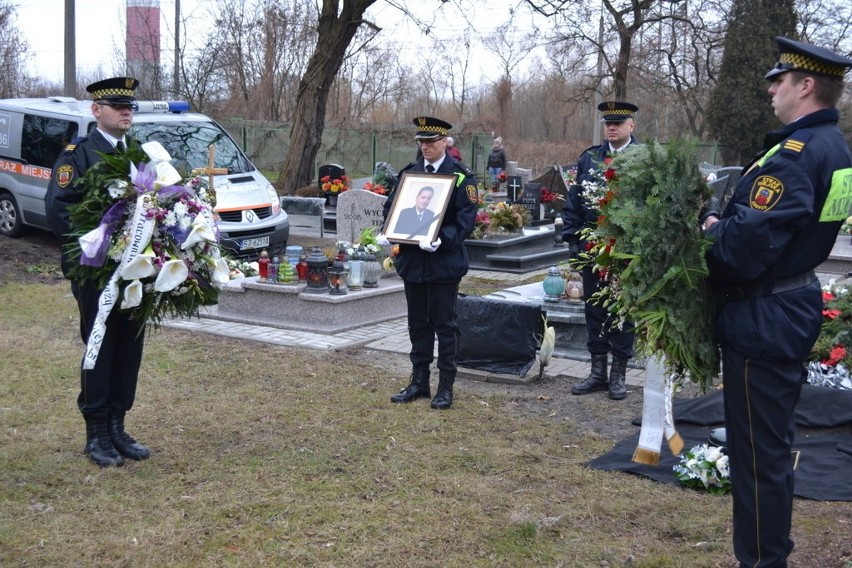 Pogrzeb Jarosława Rajdy, komendanta straży miejskiej w Zabrzu [ZDJĘCIA]