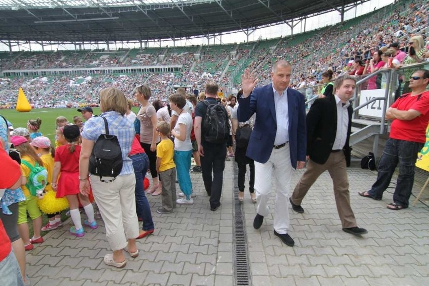 Wrocław: Dzień Przedszkolaka na Stadionie Miejskim (ZDJĘCIA, FILM)