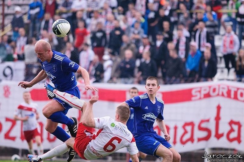 Łódzki Klub Sportowy aż pięciokrotnie pokonał bramkarza...