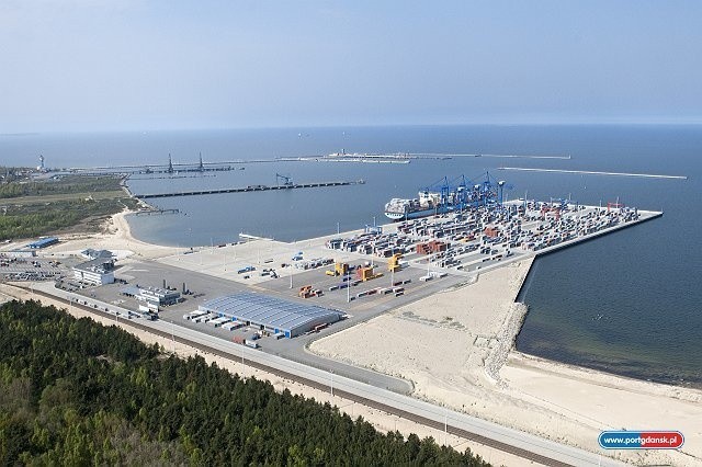 OT Logistics zbuduje w Gdańsku terminal. Będzie w nim przeładowywać oraz składować zboża i paszeTerminal powstanie na lewo od DCT
