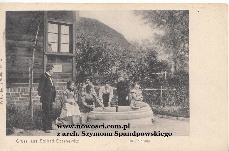 A to już obrazek z uzdrowiska w Czerniewicach, które 120 lat...