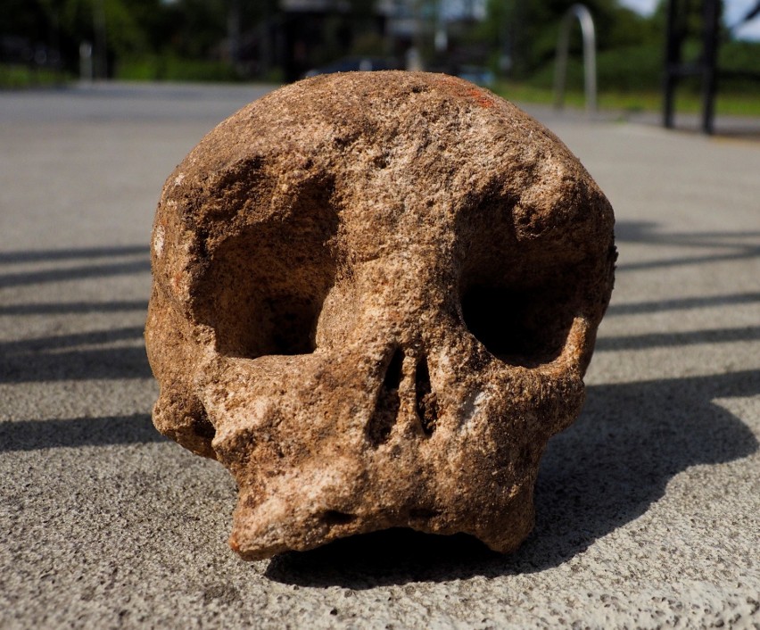Kamienna czaszka