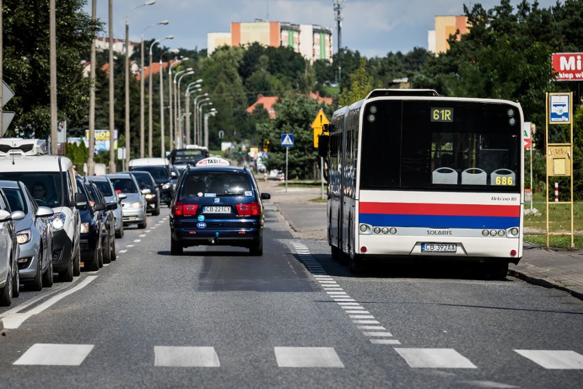 Prace związane z rozbudową ulicy Grunwaldzkiej na odcinku od...