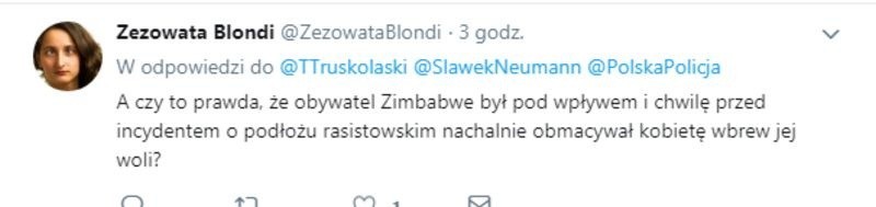 Białystok. Atak na 21-letniego obcokrajowca z Zimbabwe w...