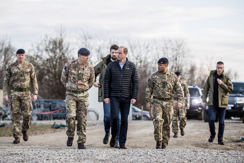 Książę William w Polsce! Spotkał się z żołnierzami