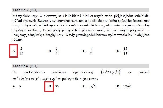 ODPOWIEDZI: Kliknij i zobacz >>>