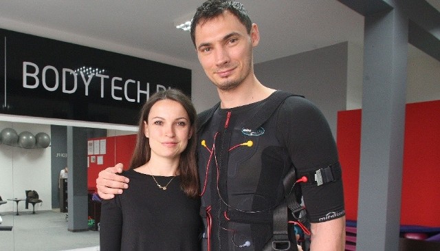 Krzysztof Lijewski i jego żona Asia bardzo dobrze czują się w Kielcach.