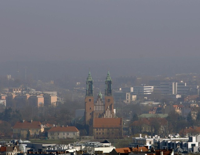 Smog w Poznaniu. W stolicy Wielkopolski nie ma już czym oddychać! Tragiczna jakość powietrza utrudnia życie mieszkańcom