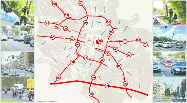 Poznańska mapa prędkości. Zobacz, gdzie lepiej zwolnić!