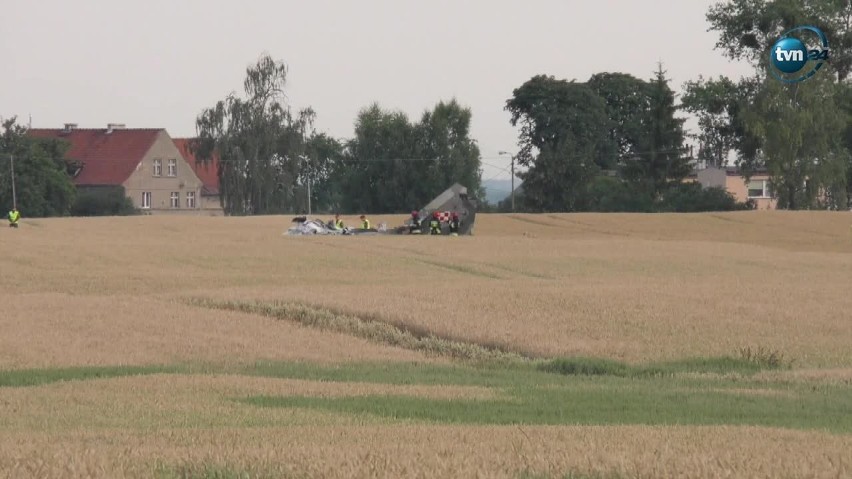 Katastrofa myśliwca MiG-a 29 pod Pasłękiem. Pilot z bazy w...