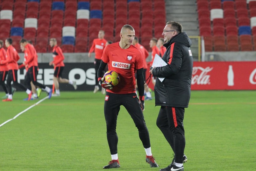 Na zdjęciu: trening reprezentacji Polski U-21. Mecz Polska -...