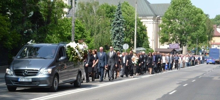 Pogrzeb Zbigniewa Pietrzykowskiego w Bielsku-Białej