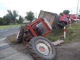Maruszewo: Wypadek ciężarówki z ciągnikiem. Jedna osoba nie żyje