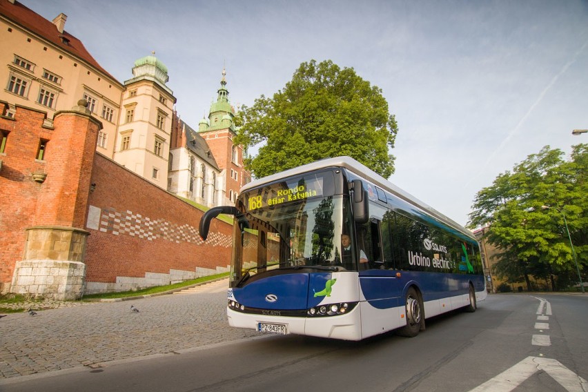 Elektryczny Solaris autobusem 2017 roku