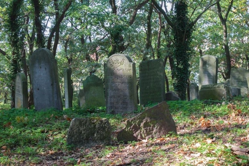 Na cmentarzu zachowało się około 250 płyt nagrobnych.