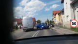 Wypadek w Golędzinowie. Utrudnienia na drodze Wrocław – Oborniki Śląskie