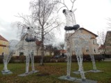 Ustka przygotowuje się do świąt. Dekoracje świetlne już na miejscu